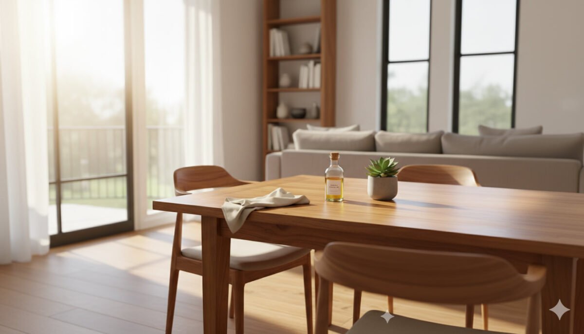 Cómo mantener y cuidar tus muebles de teca para que luzcan como nuevos.