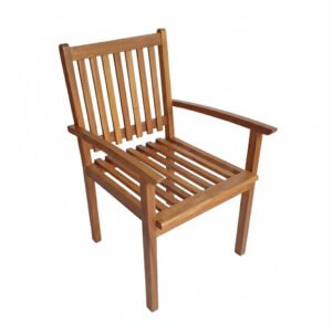 Onda Artesana - Muebles de madera TECA 13 Silla de comedor teca premium