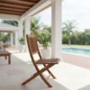 Silla Timo plegable en madera 100% teca 5 silla timo plegable oa 008 1