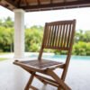 Silla Timo plegable en madera 100% teca 6 silla timo plegable oa 009 1