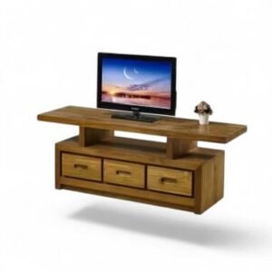 tv cabinete en teca 1